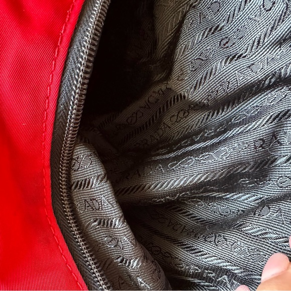 PRADA Red Tote - Picture 7 of 8